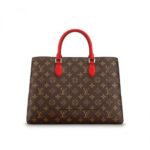 Louis Vuitton Flower Tote Black M43550 Red M43553