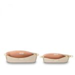 Louis Vuitton Multi Pochette Accessoires Cream M46568 Black M80399