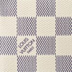 Louis Vuitton N40603 Neverfull MM Rose Ballerine Damier Azur Canvas