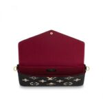 Louis Vuitton Félicie Pochette Gray M69977 Black M80482