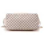 Louis Vuitton N51108 Neverfull GM Shoulder Bag Damier Azur Canvas