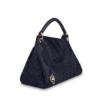 Louis Vuitton Artsy MM M41066 Black White Navy Red