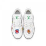 Louis Vuitton Trainer Sneaker LV x YK LV White 1ABD39
