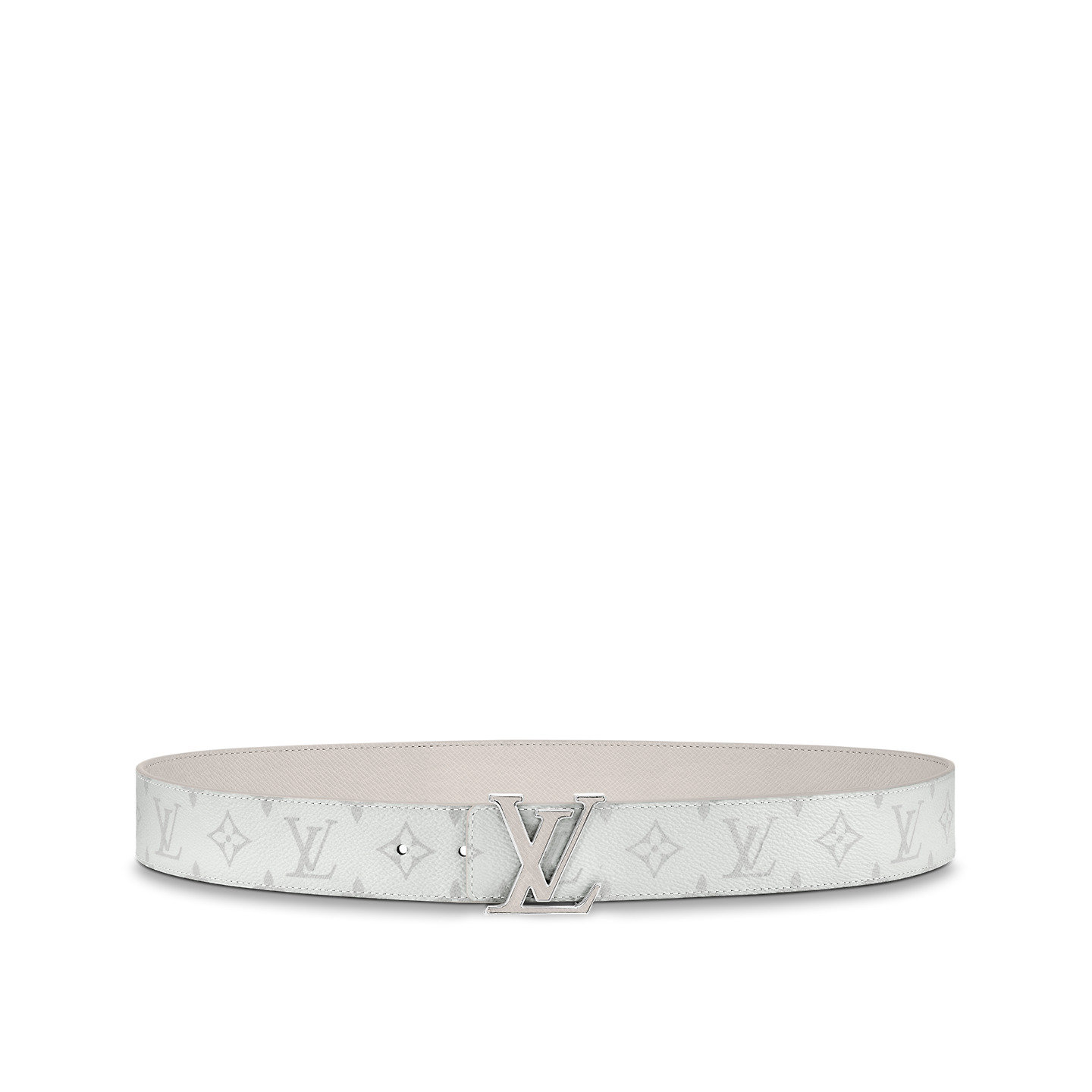 Louis Vuitton M0158U White LV Initiales 40mm Reversible Belt Louis Vuitton M0158U White LV Initiales 40mm Reversible Belt