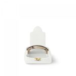 Louis Vuitton N98477 Capucines Mini Python Snow White