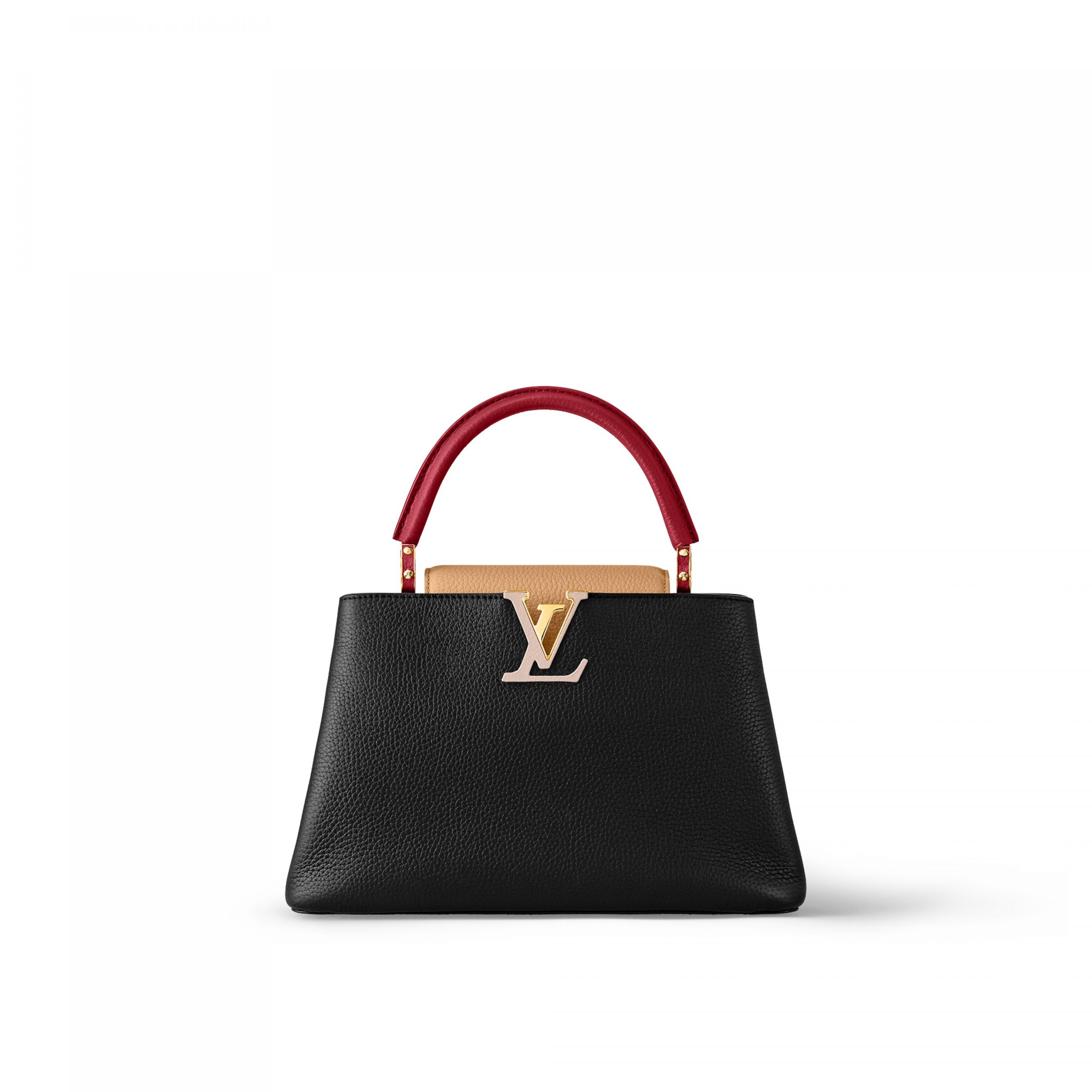 Louis Vuitton M20704 Capucines MM Noir Rubis Louis Vuitton M20704 Capucines MM Noir Rubis