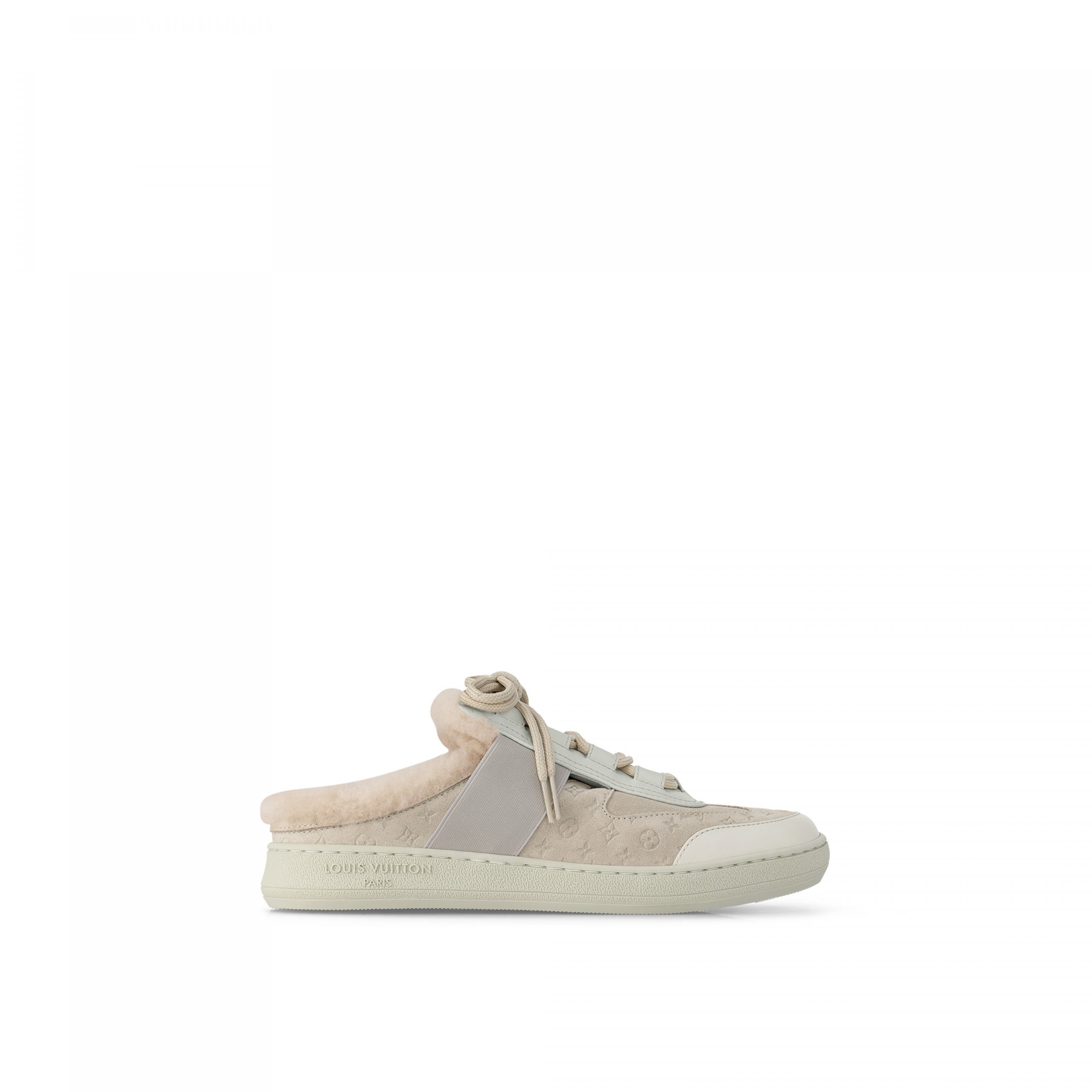 Louis Vuitton FLIGHT MODE Lous Open Back Sneaker Light Gray 1ACADJ Louis Vuitton FLIGHT MODE Lous Open Back Sneaker Light Gray 1ACADJ