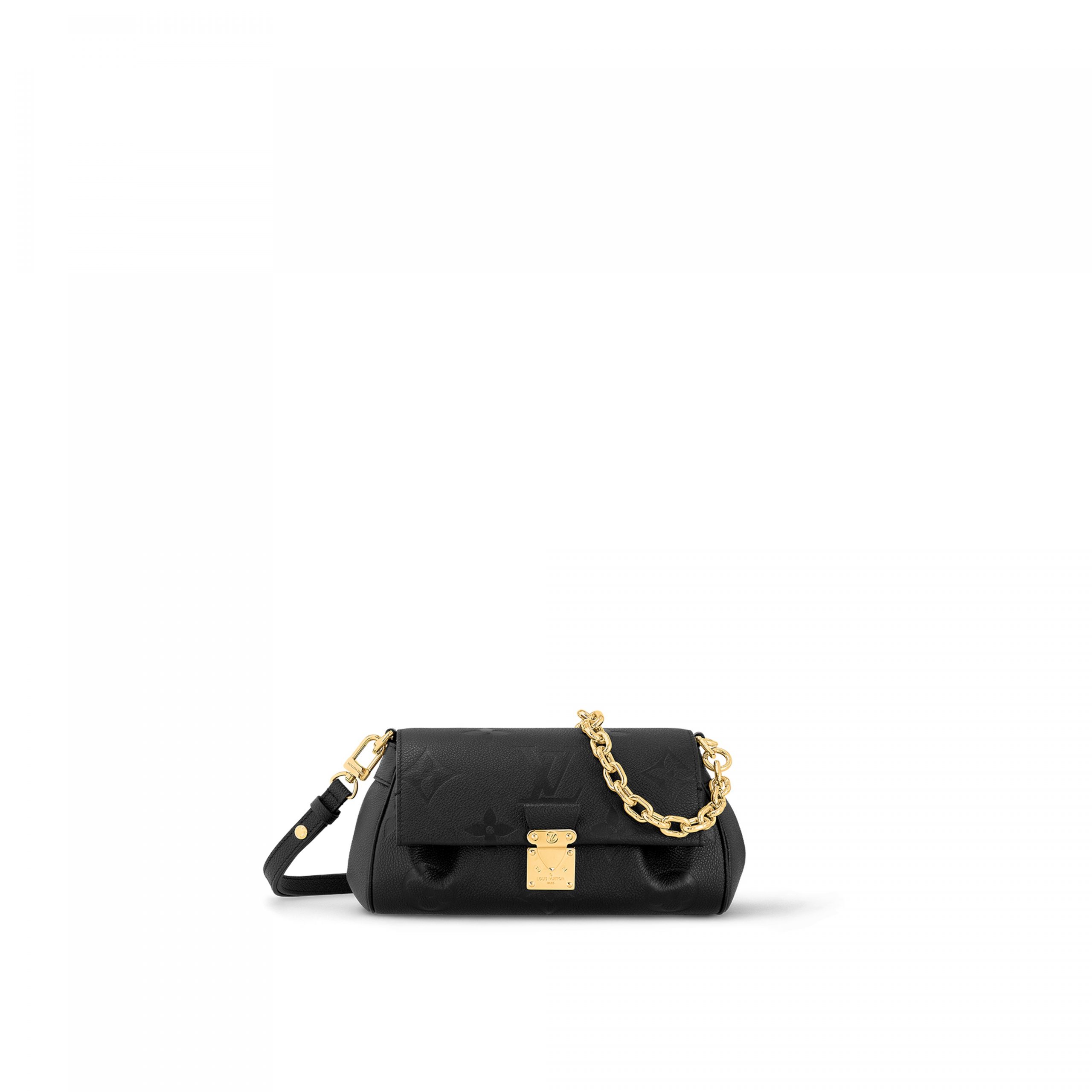 Louis Vuitton M45813 Favorite Monogram Empreinte Leather Black Louis Vuitton M45813 Favorite Monogram Empreinte Leather Black