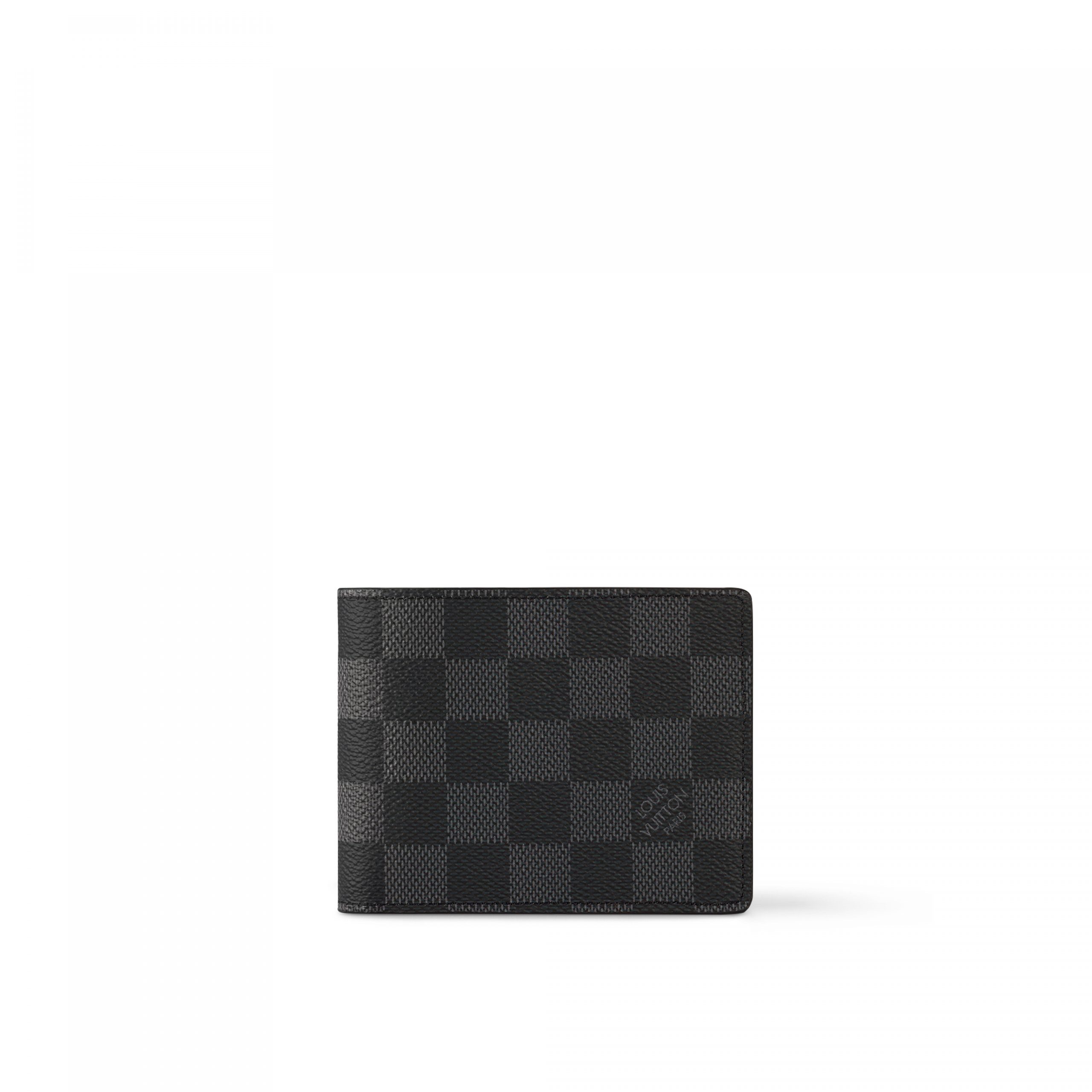 Louis Vuitton N63261 Slender Wallet Damier Graphite Canvas Louis Vuitton N63261 Slender Wallet Damier Graphite Canvas