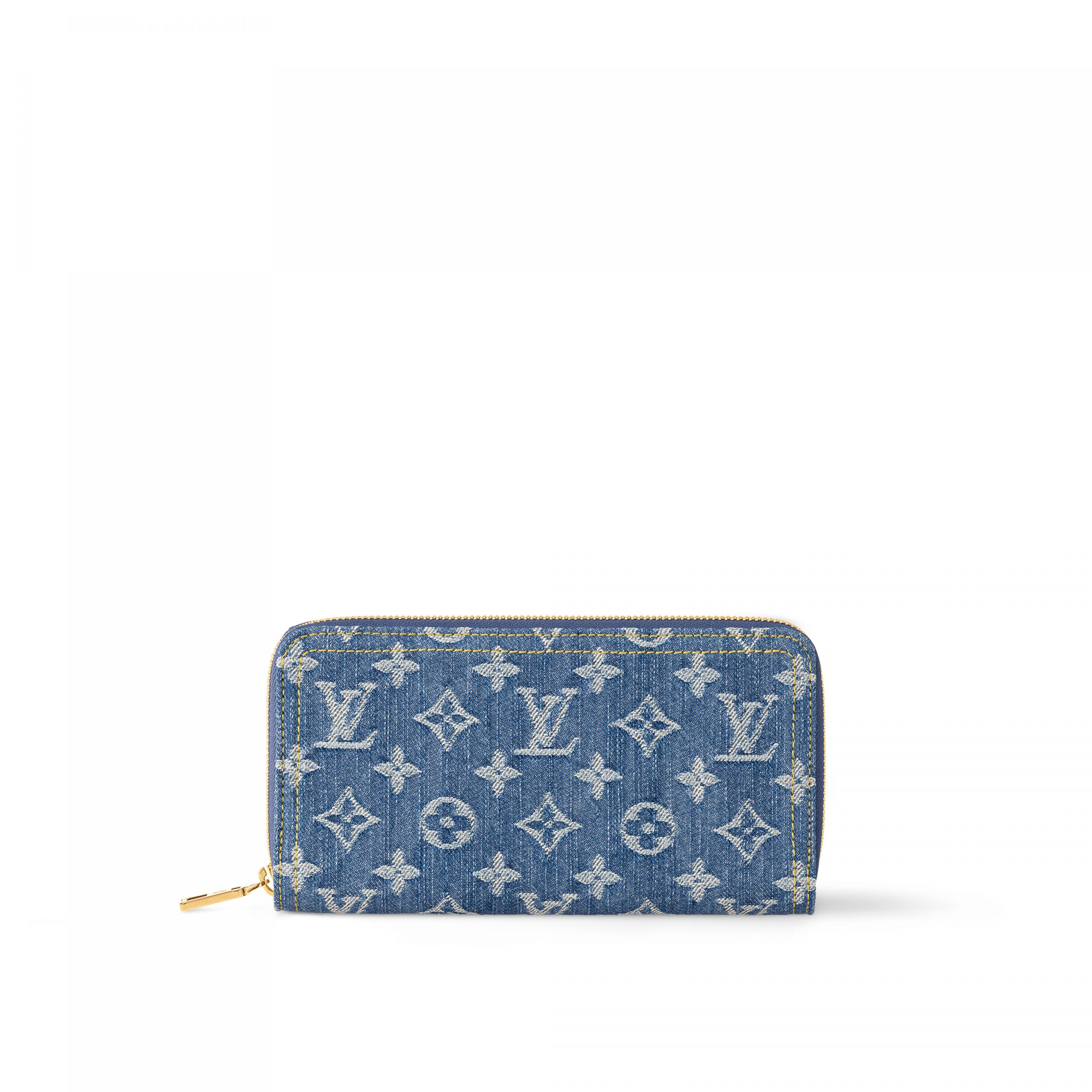 Louis Vuitton M82958 Zippy Wallet Denim Blue Louis Vuitton M82958 Zippy Wallet Denim Blue