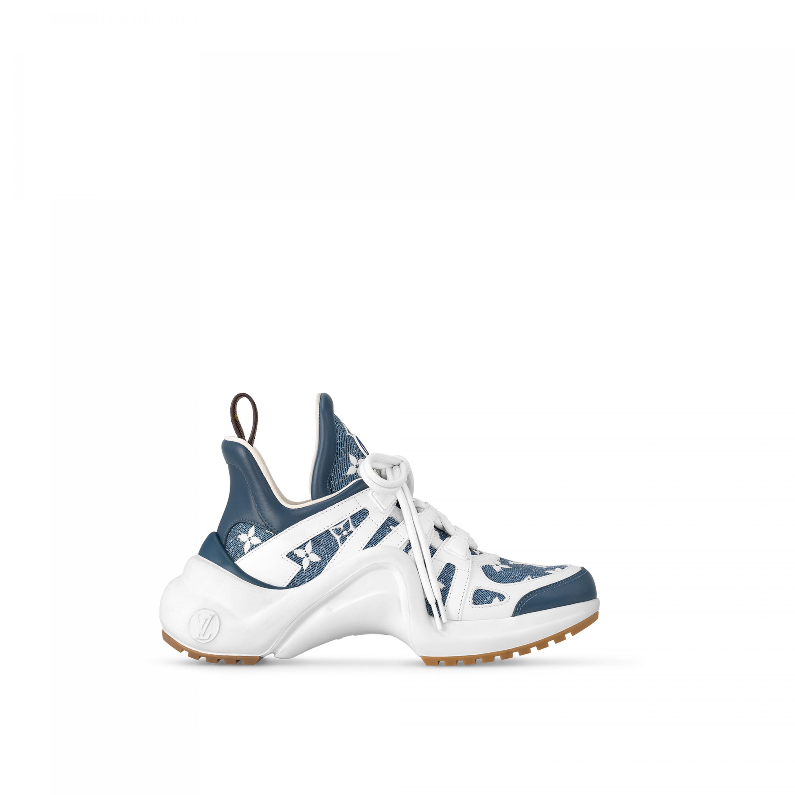 Louis Vuitton LV Archlight Sneaker Denim Blue 1AC272 Louis Vuitton LV Archlight Sneaker Denim Blue 1AC272