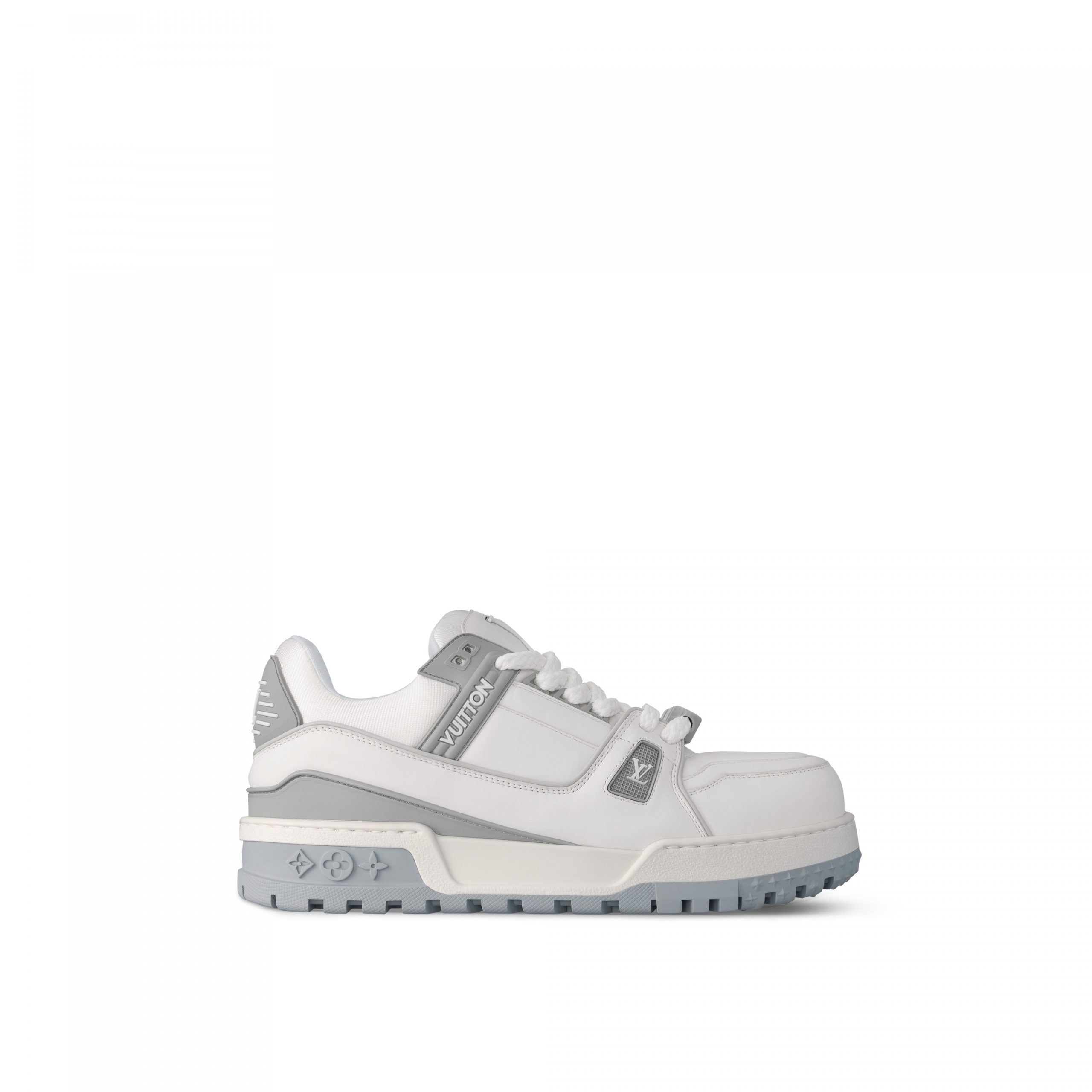 Louis Vuitton LV Trainer Maxi Sneaker Gray 1ACPPP Louis Vuitton LV Trainer Maxi Sneaker Gray 1ACPPP