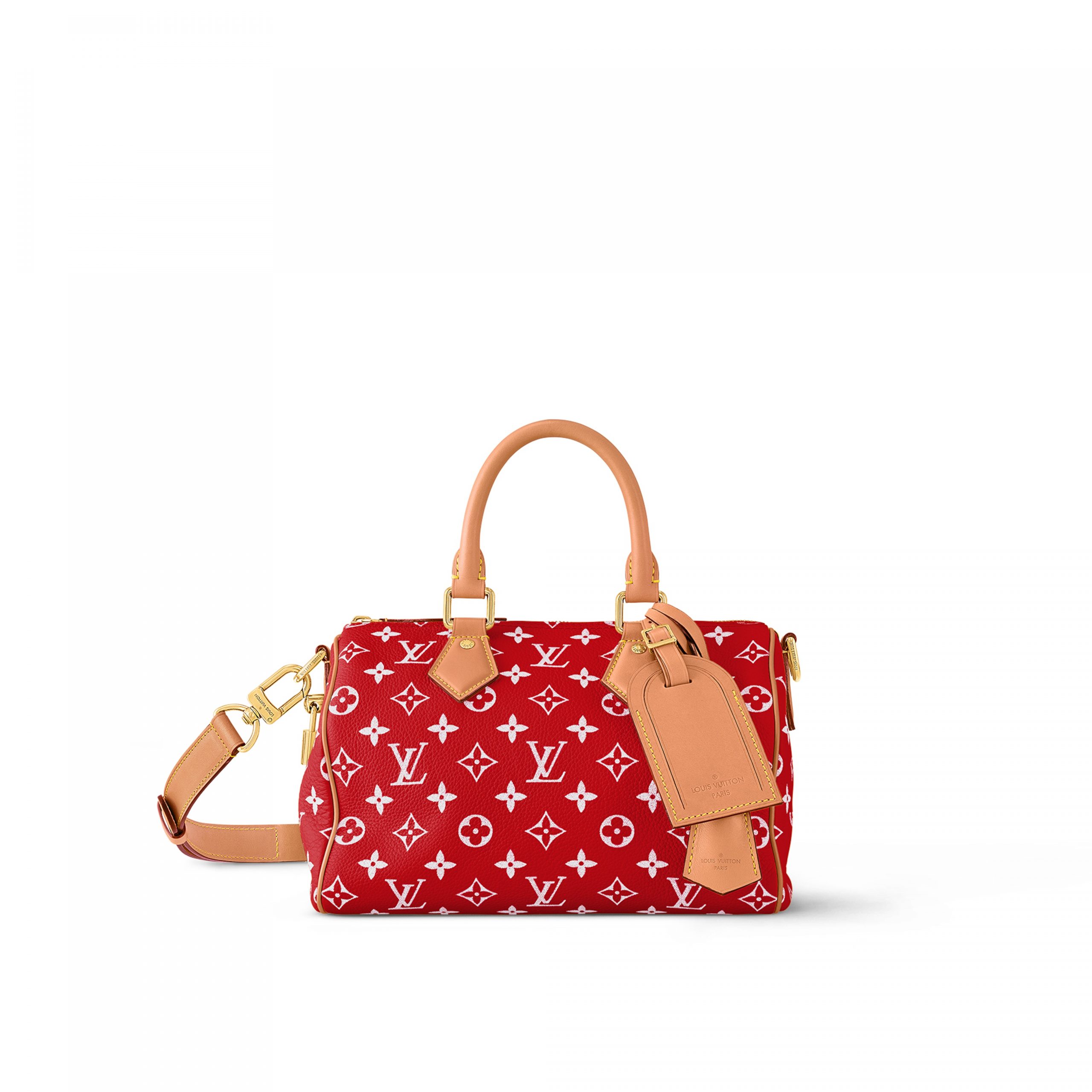 Louis Vuitton M24425 Speedy P9 Bandoulière 25 Red Louis Vuitton M24425 Speedy P9 Bandoulière 25 Red