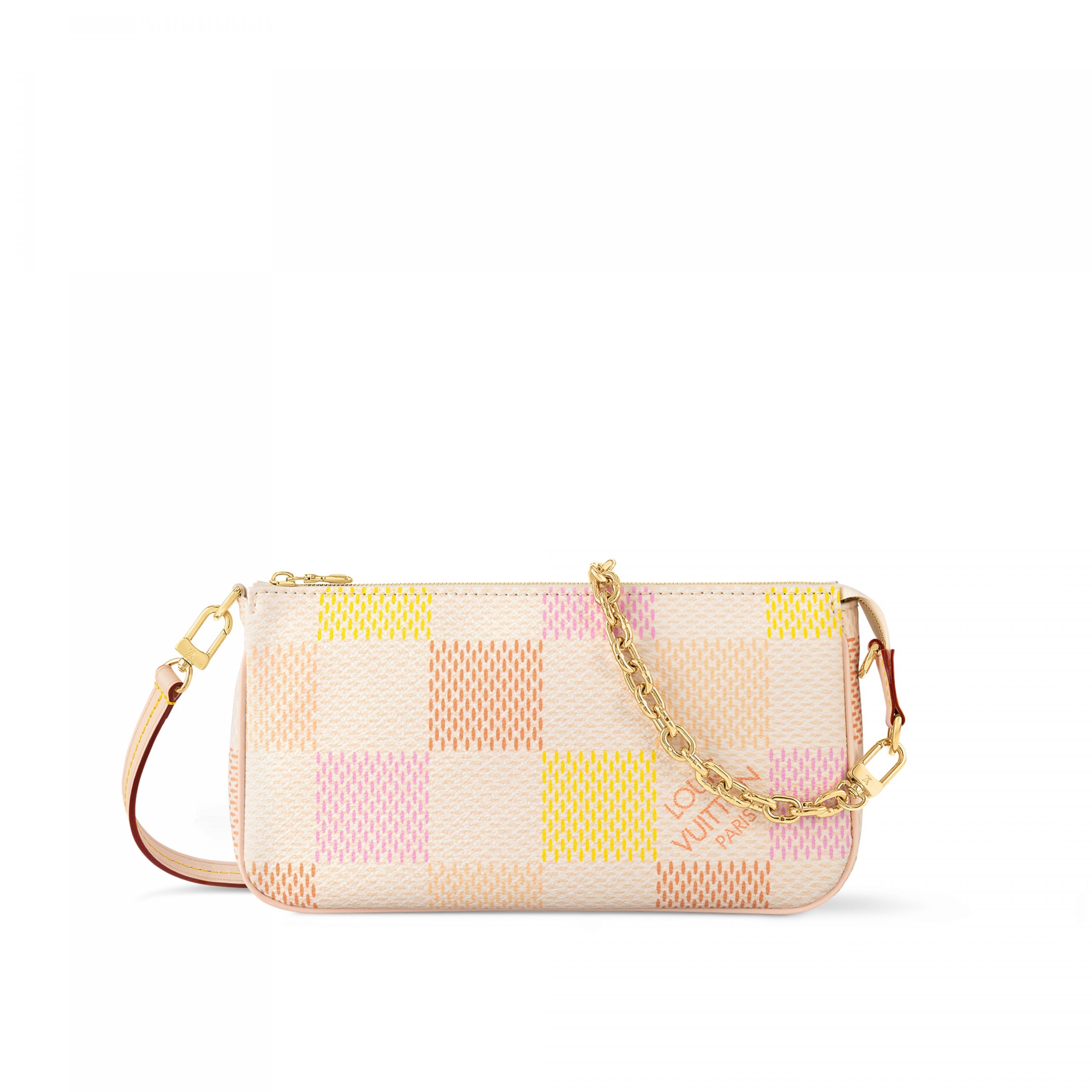 Louis Vuitton N40642 Pochette Accessoires Peach Pink Louis Vuitton N40642 Pochette Accessoires Peach Pink