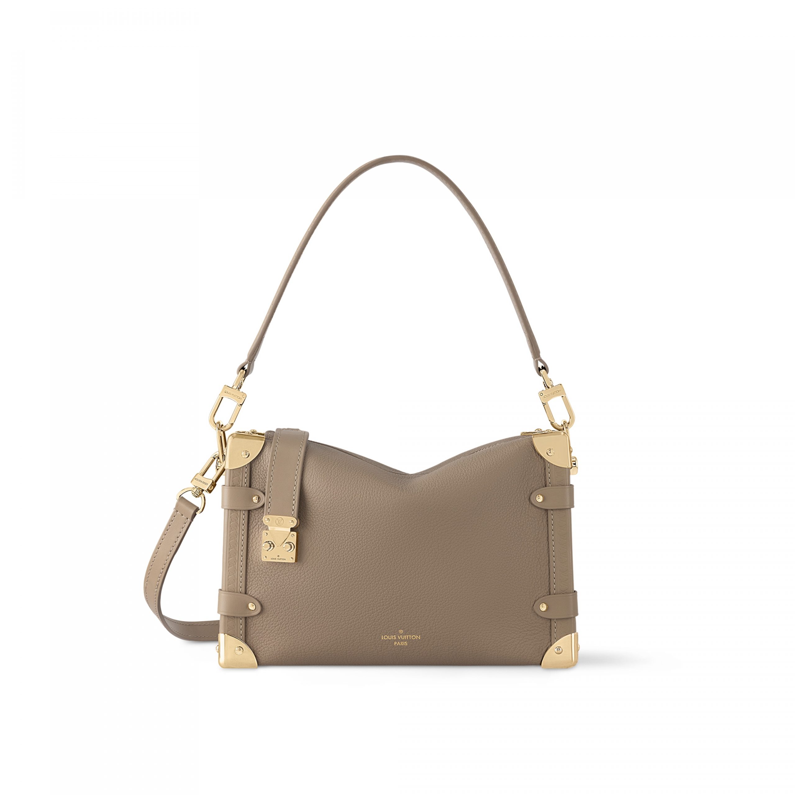 Louis Vuitton M25072 Side Trunk MM Taupe Louis Vuitton M25072 Side Trunk MM Taupe