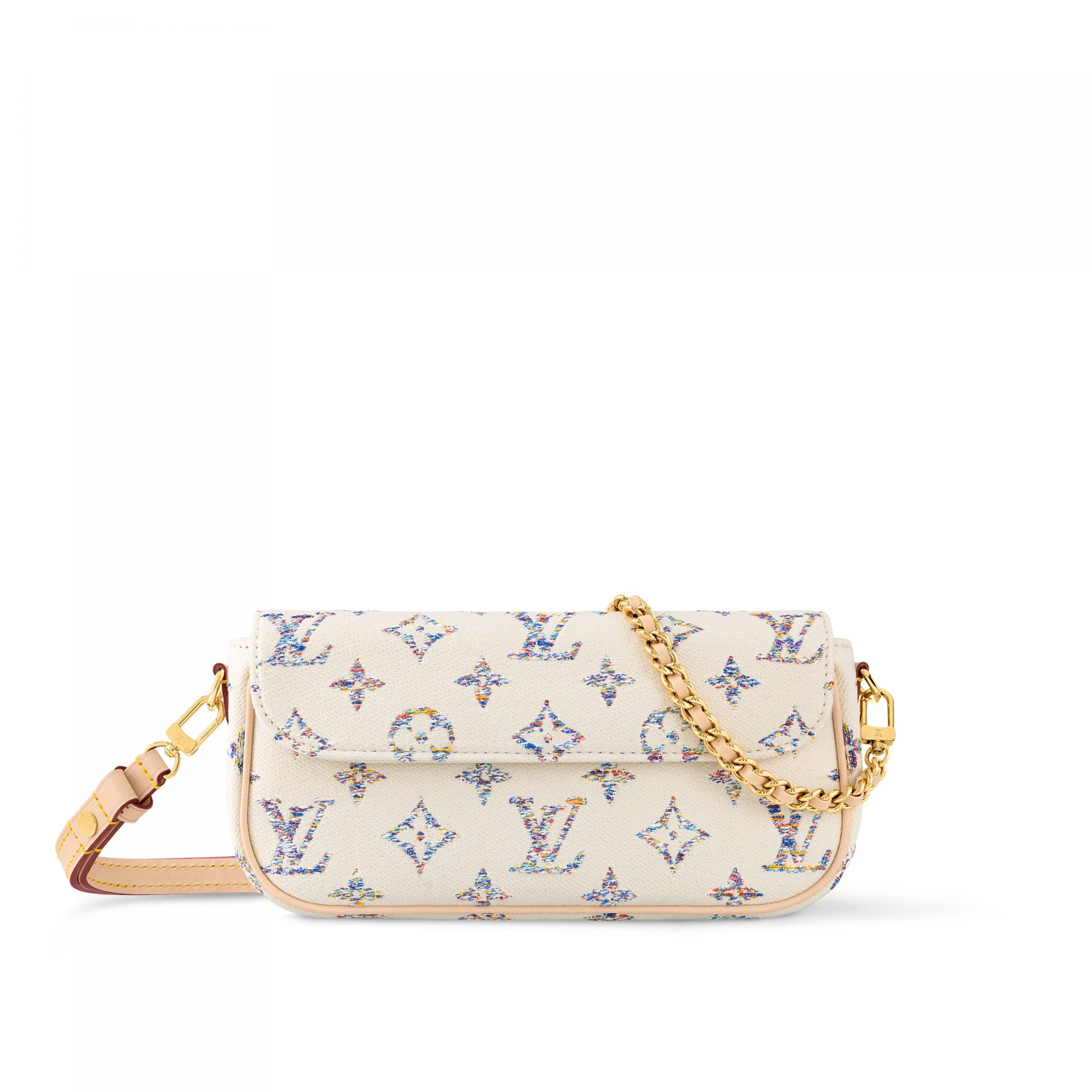 Louis Vuitton M83499 Wallet on Chain Ivy Multicolor White Louis Vuitton M83499 Wallet on Chain Ivy Multicolor White