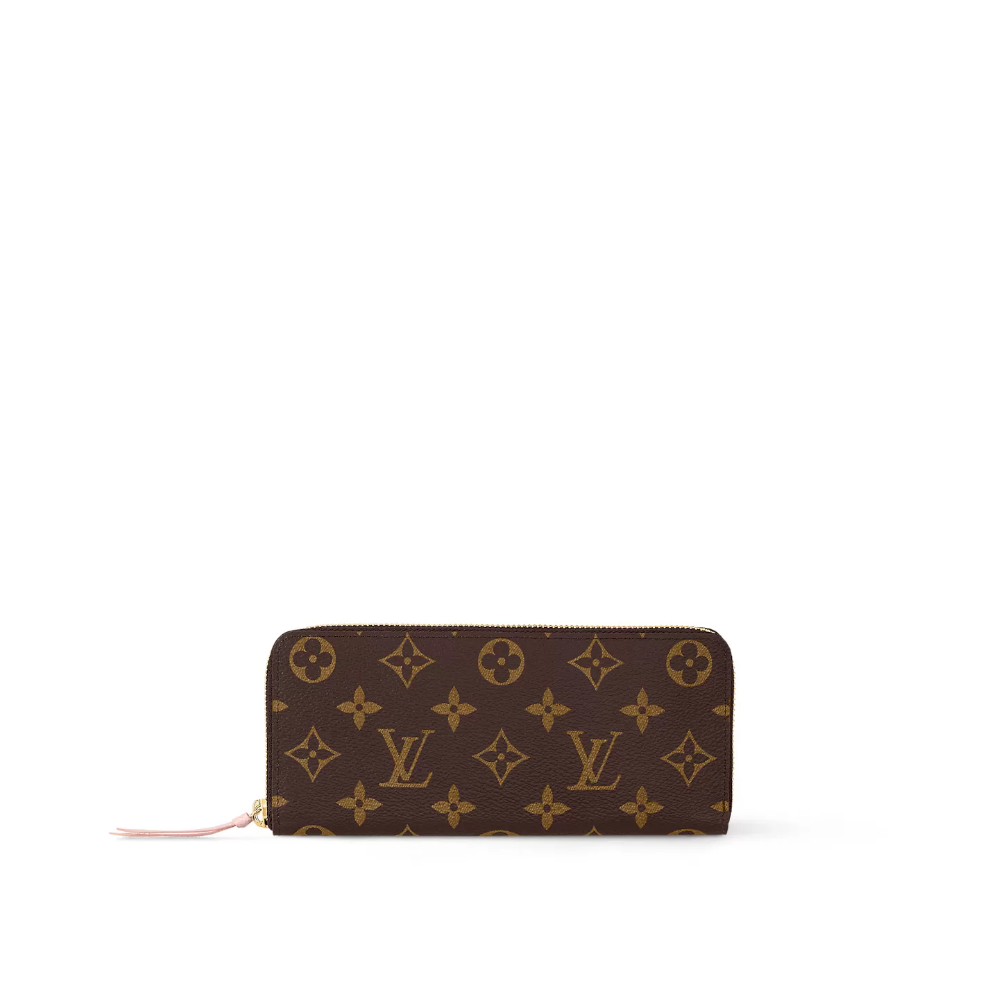 Louis Vuitton Monogram M61298 Clémence Wallet Rose Ballerine Louis Vuitton Monogram M61298 Clémence Wallet Rose Ballerine