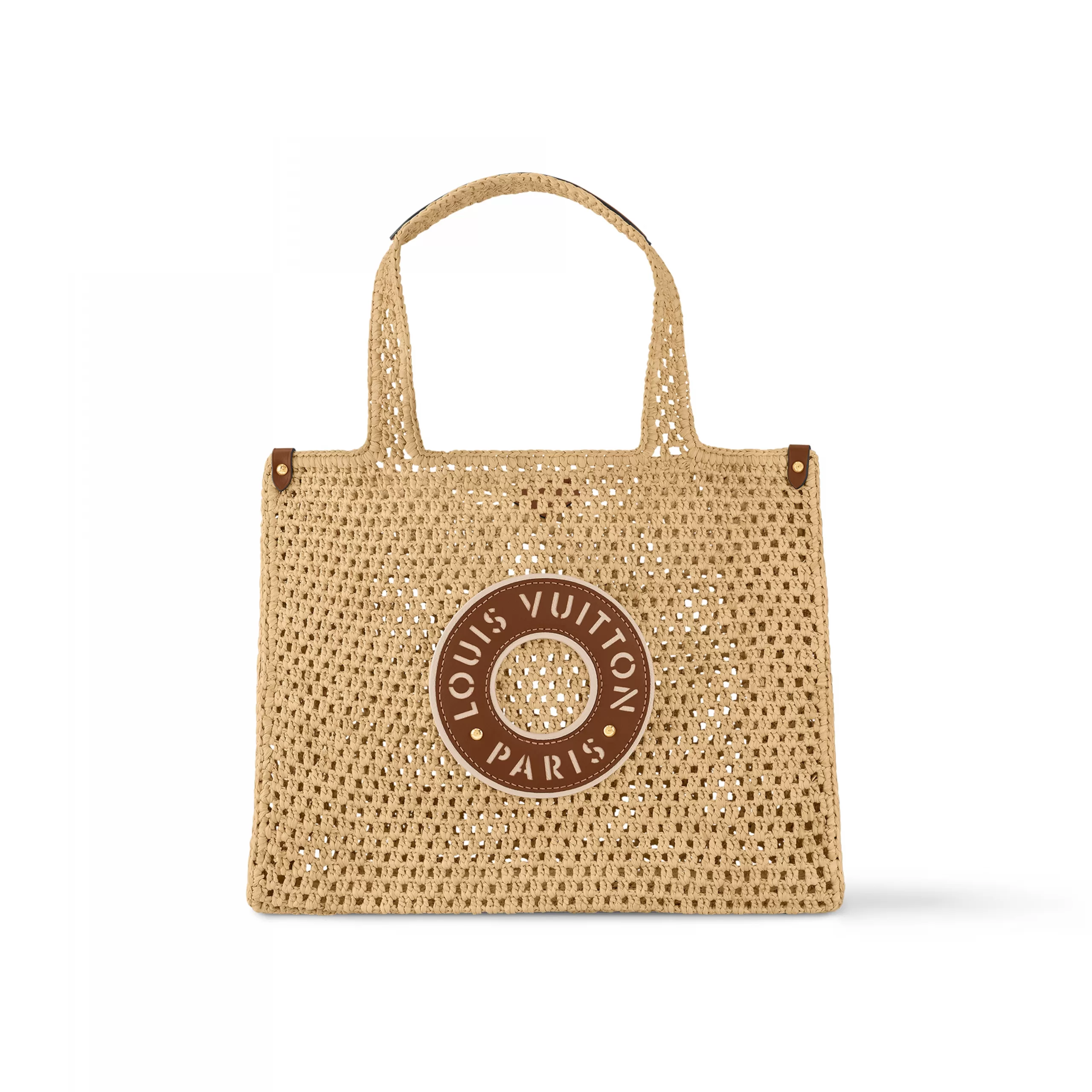 Louis Vuitton M24723 OnTheGo MM Natural/Tan Louis Vuitton M24723 OnTheGo MM Natural/Tan