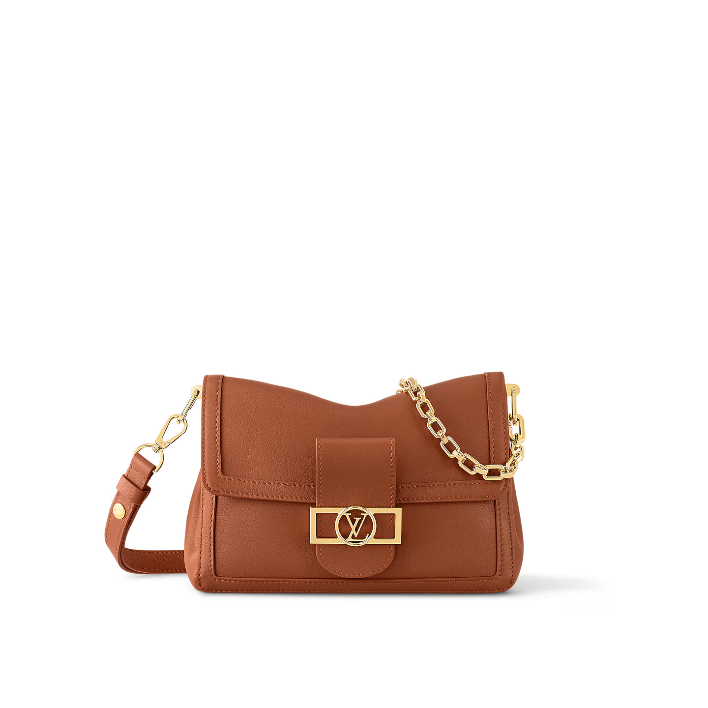 Louis Vuitton M11476 Dauphine Soft MM Cognac Louis Vuitton M11476 Dauphine Soft MM Cognac