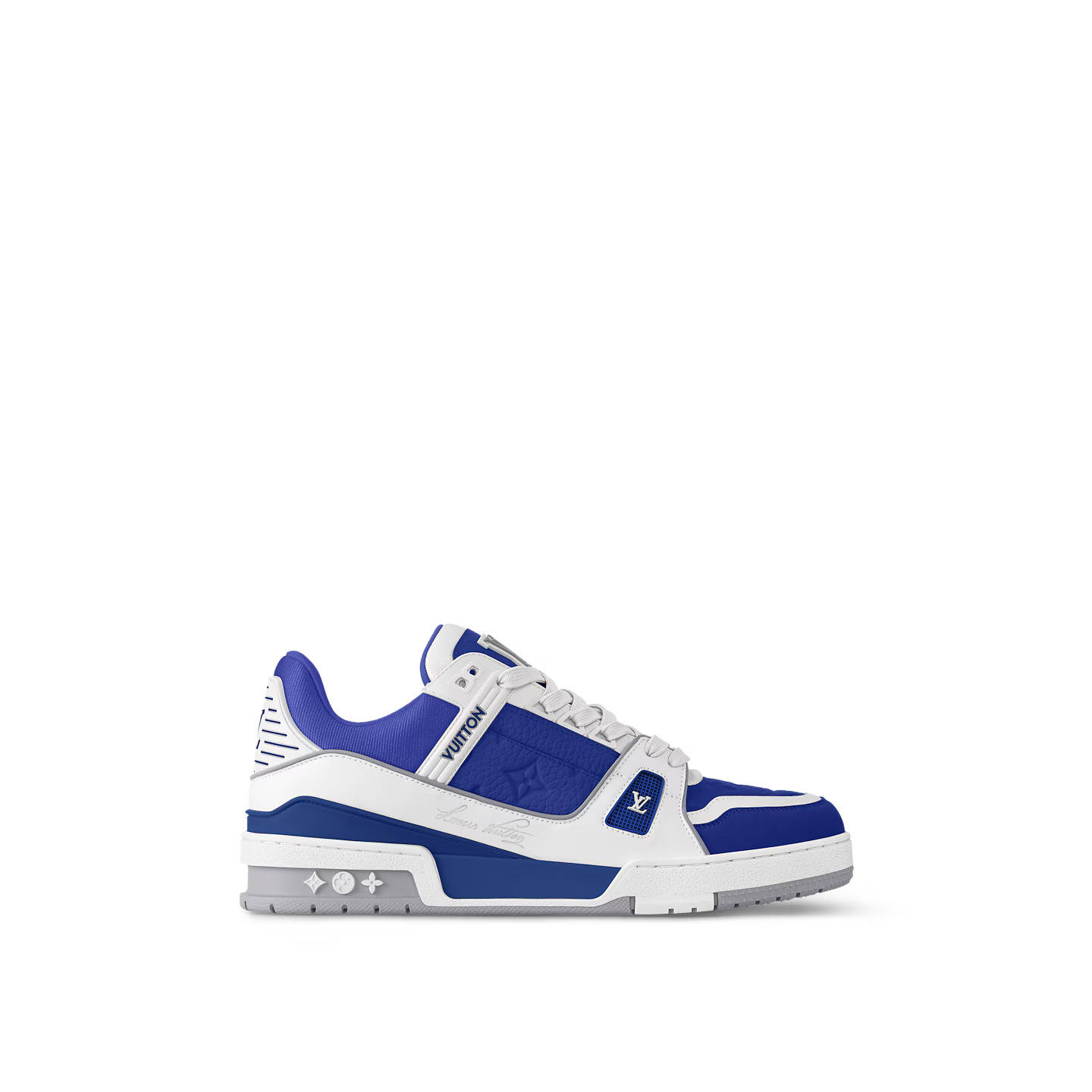 Louis Vuitton 1ADHS2 LV Trainer Sneaker Gaston Blue Louis Vuitton 1ADHS2 LV Trainer Sneaker Gaston Blue