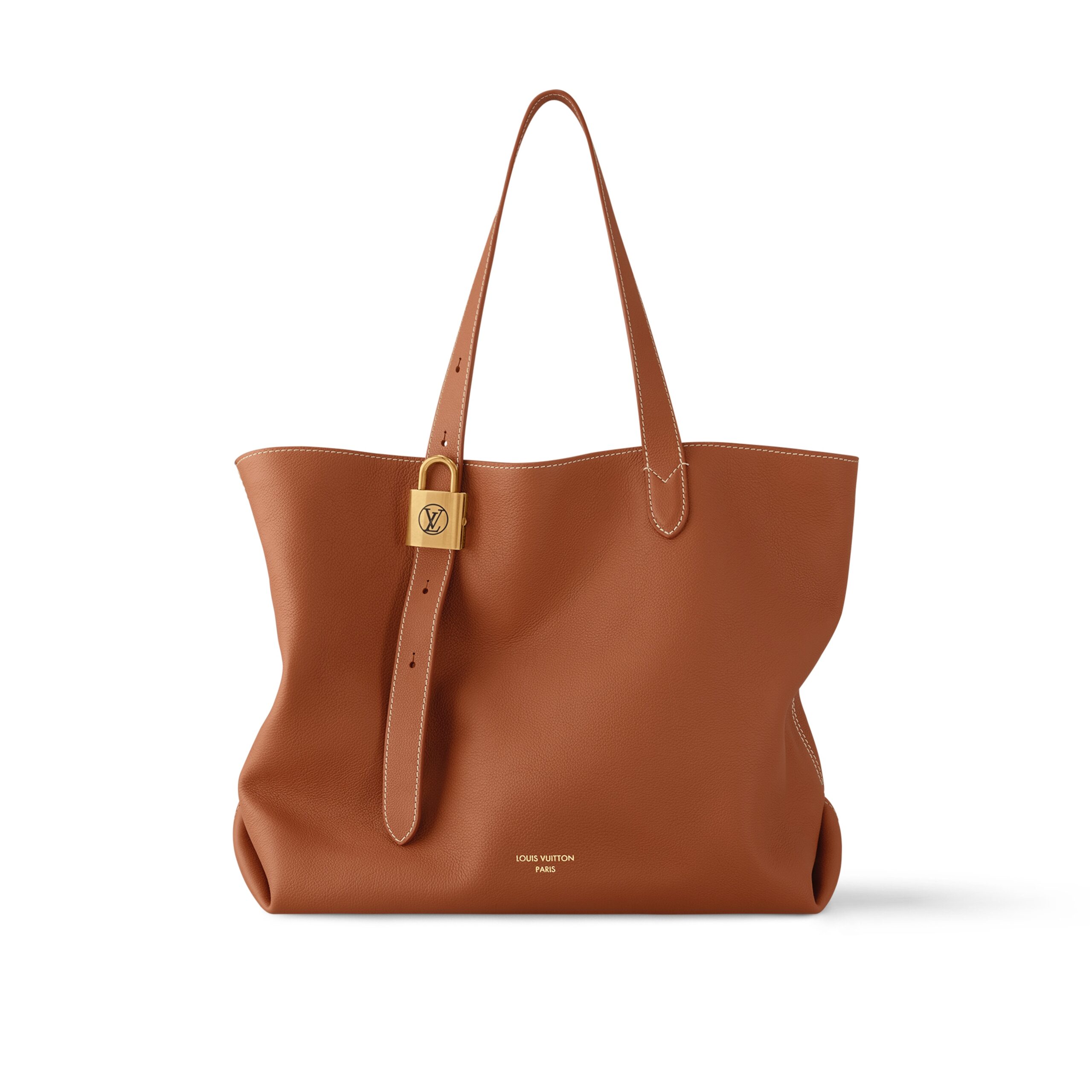 Louis Vuitton M25342 Low Key Cabas MM Cognac Brown Louis Vuitton M25342 Low Key Cabas MM Cognac Brown