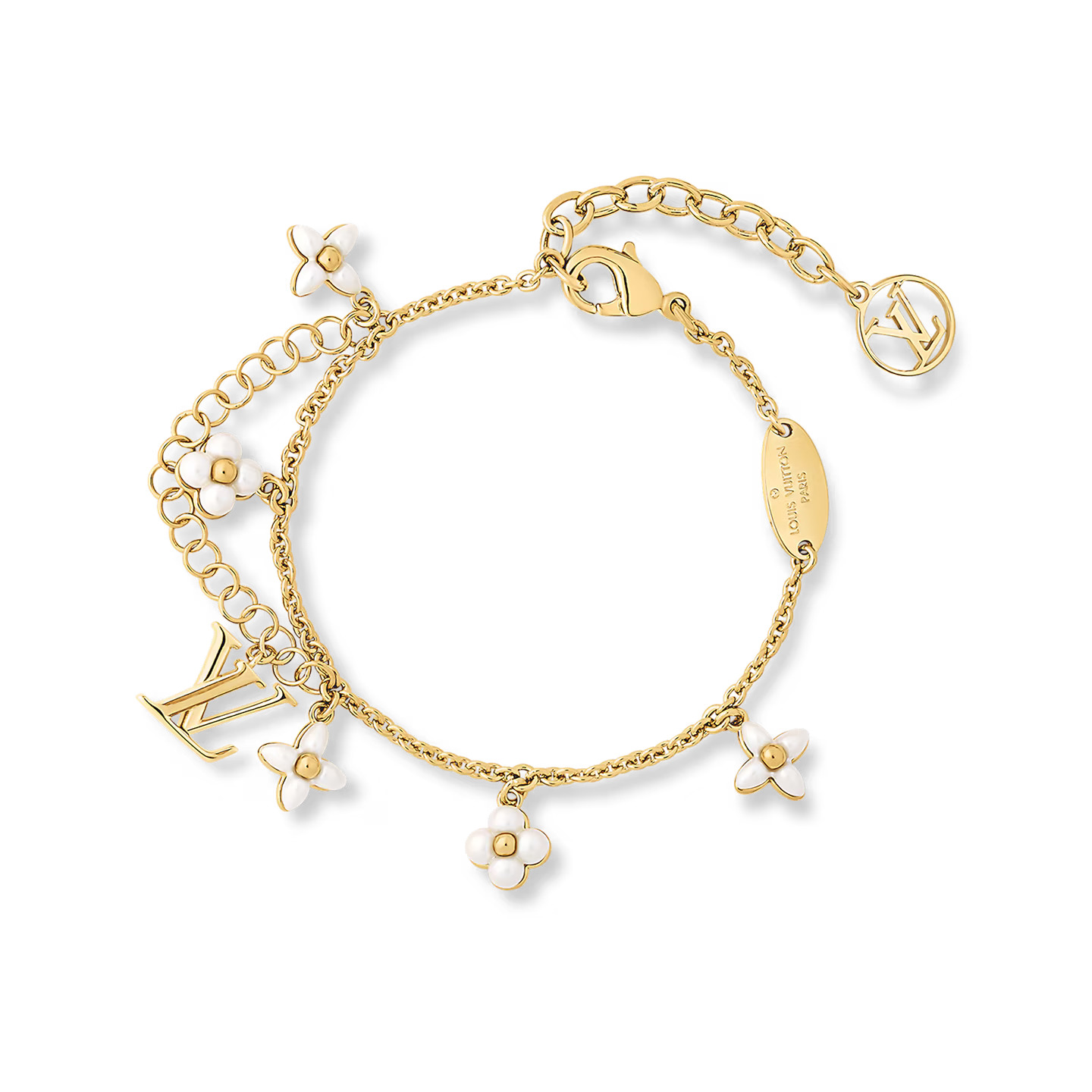 Louis Vuitton M0940A LV Floragram Bracelet Louis Vuitton M0940A LV Floragram Bracelet