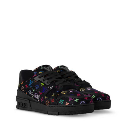 Louis Vuitton 1AJQCS LV x TM - LV Trainer Sneaker Black